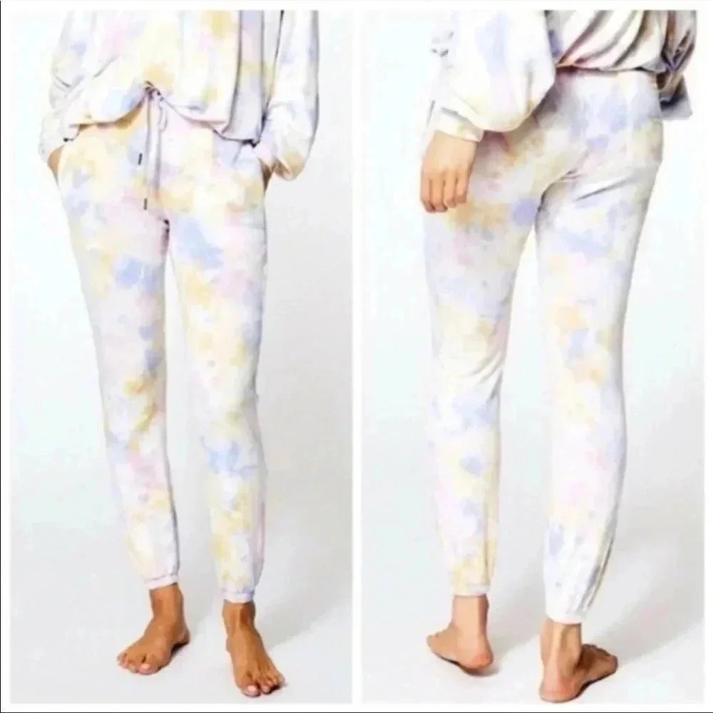 Young Fabulous & Broke Tie Dye Jogger Pants Sz S